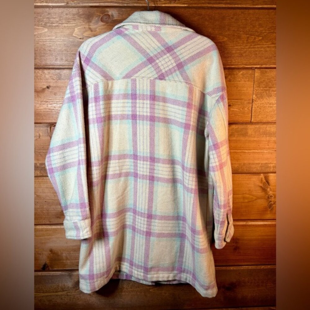 ASOS Multicolor Plaid Utility Jacket - Picture 3 of 5